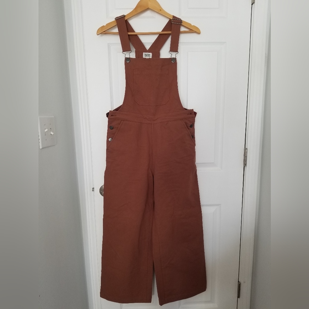 Caramel Brown 100% Cotton Overalls from Bridge and Burn NWOT